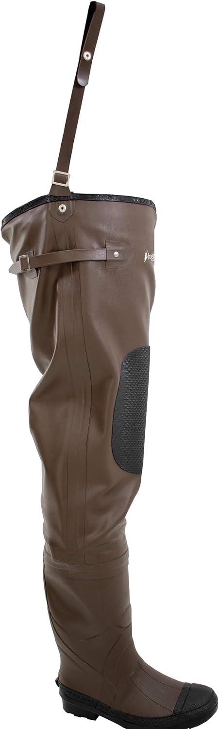 FROGG TOGGS Youth Classic II Rubber BF Hip Waterproof Fishing Wader for Fishing