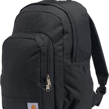 Carhartt 25L Classic Laptop Backpack, Durable Water-Resistant Pack W/ 15″ Laptop Sleeve and Multiple Organizational Compartments, PFAS Free, Black